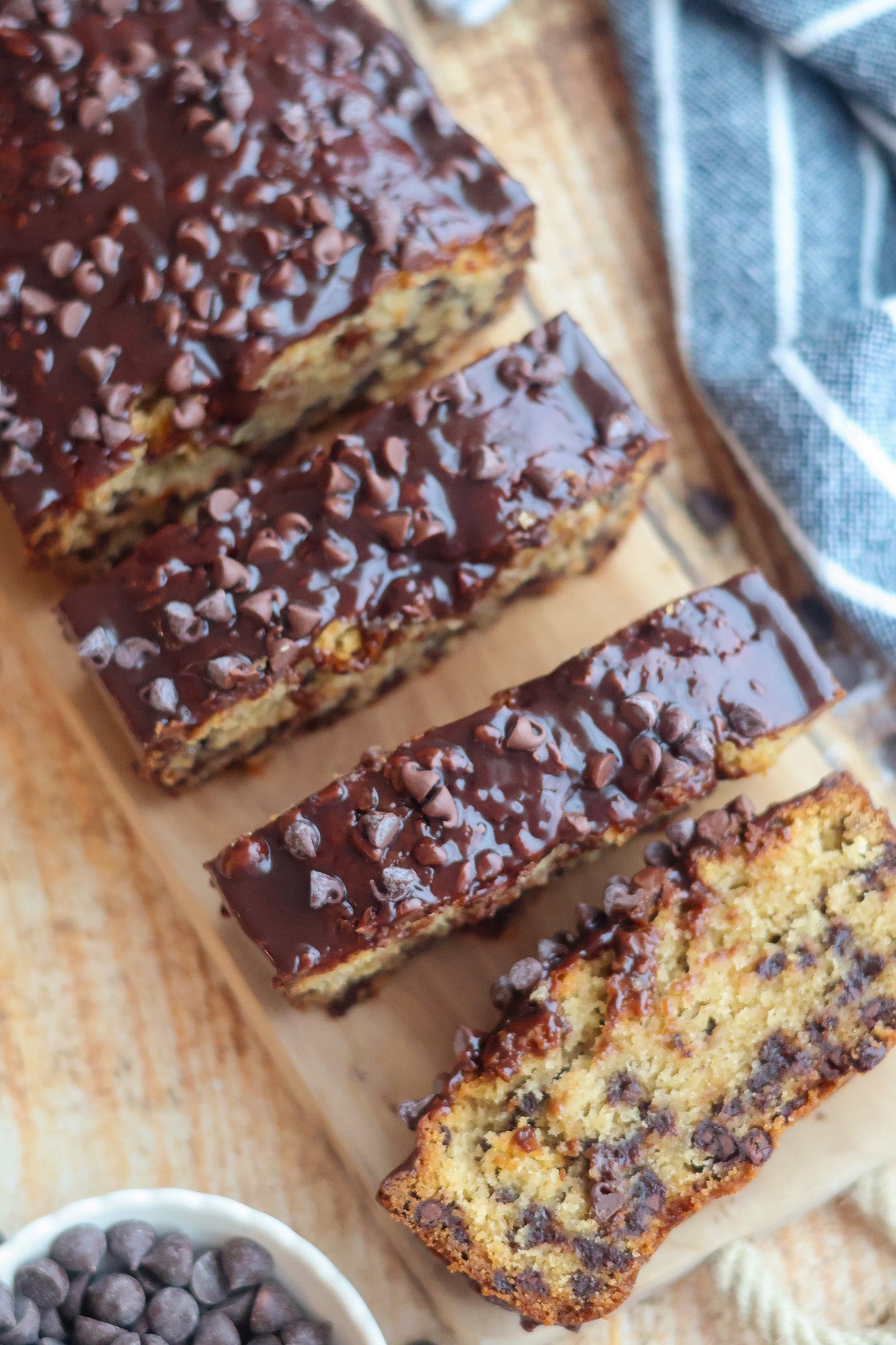 Chocolate Chip Loaf Cake with Butter Olive Oil – Costabile Brand
