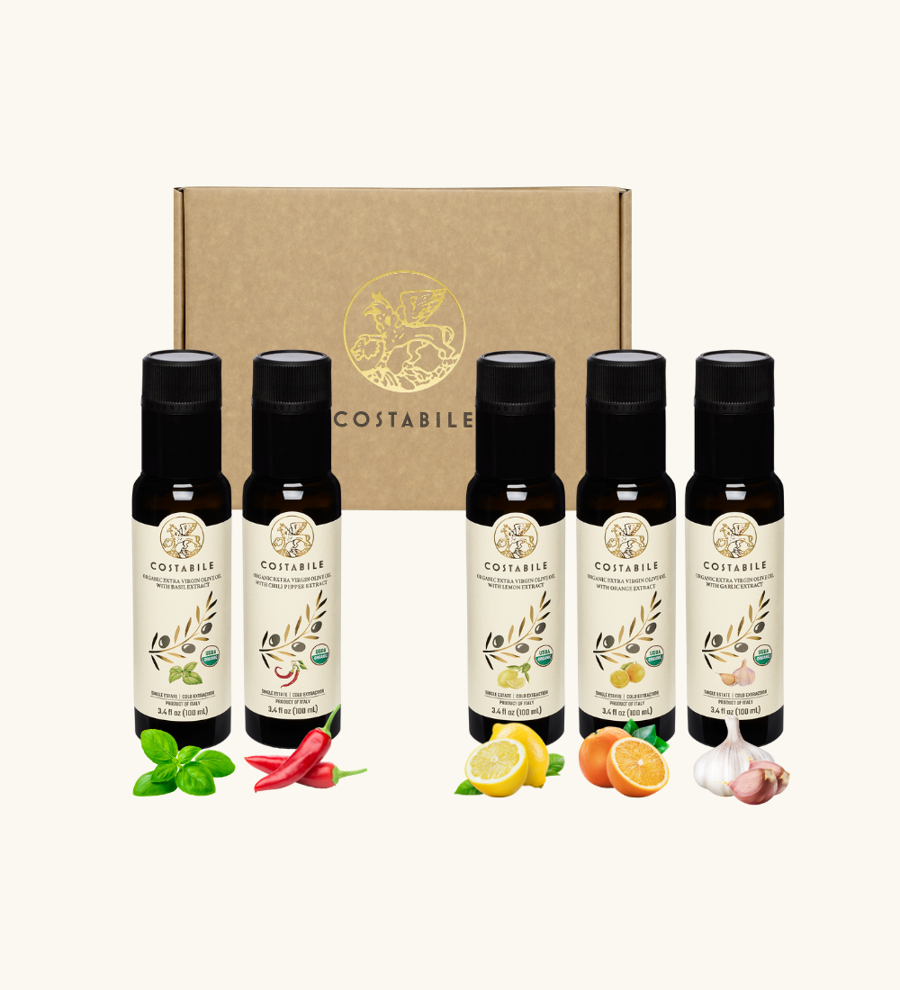 Olive Oil Gift Set Infused With Traditional Italian Flavors olive-oil-gift-set-infused-with-traditional-italian-flavors