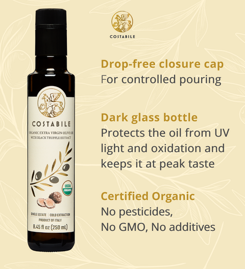 Black Truffle Infused Olive Oil