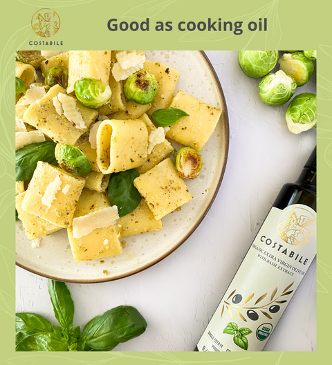 Basil Infused Olive Oil
