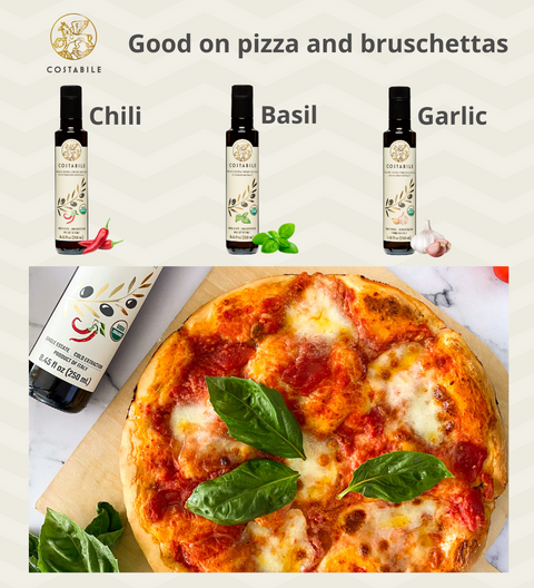 Pizza Olive Oil Gift Set