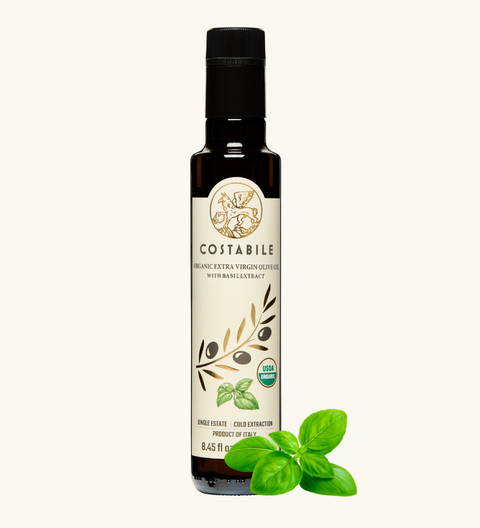 Basil Infused Olive Oil