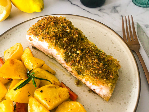 Pistachio Crusted Salmon