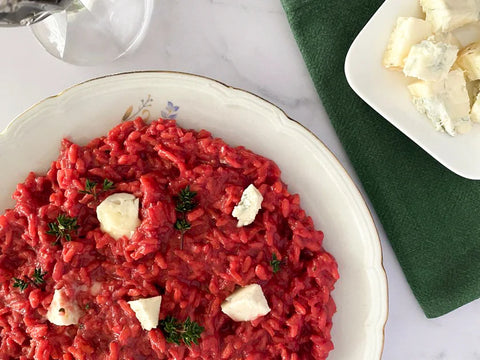 Risotto Beets & Gorgonzola