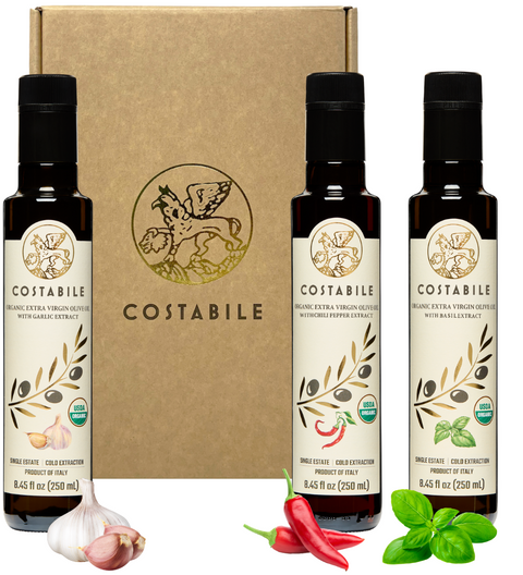 Pizza Olive Oil Gift Set